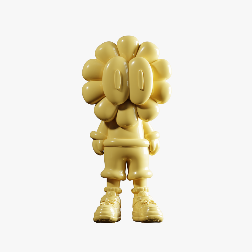 Flower Boy XL Statue - Honey (Limited)