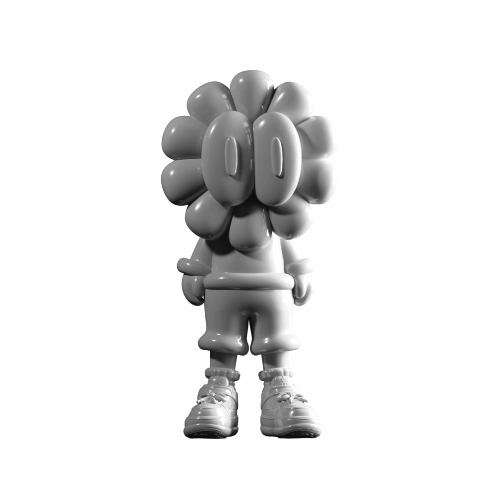 Flower Boy XL Statue - Concrete (Limited)