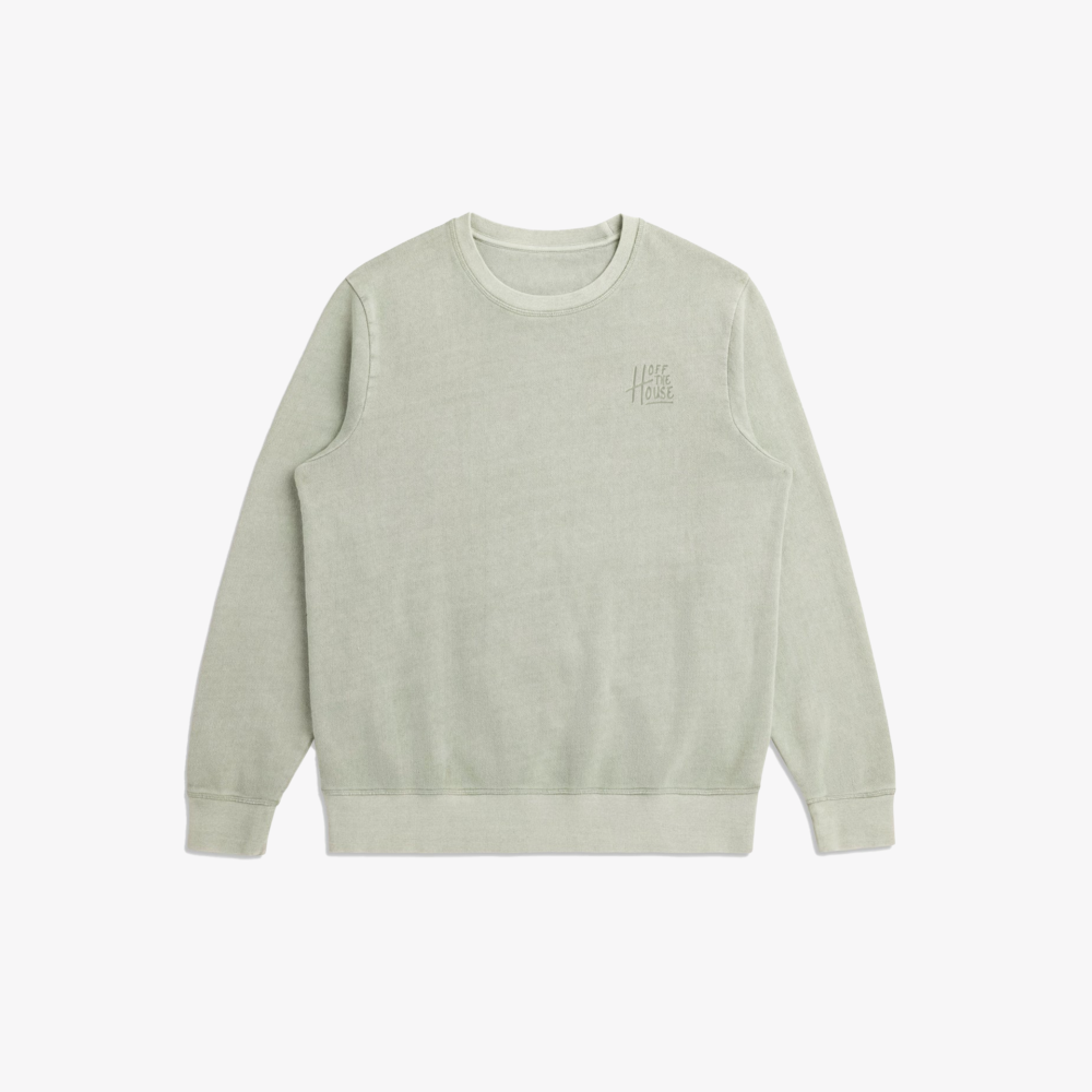 Organic Cotton French Terry Crewneck Sweatshirt