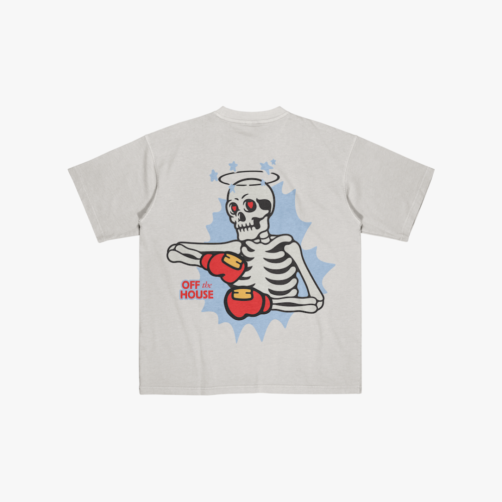 Love Struck Tee - Faded Bone